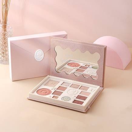 Color rose Antique rose invitation makeup face palette eyeshadow palette