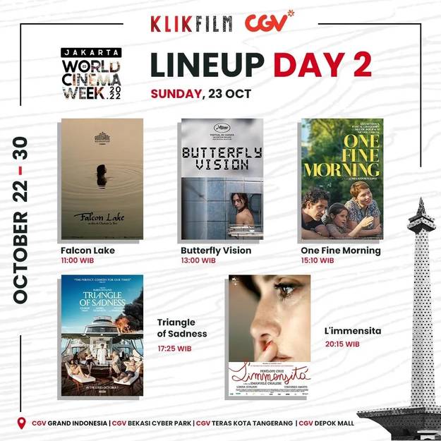 Catat Tanggalnya! Sederet Festival Film Ini Kembali Hadir Dengan Line ...